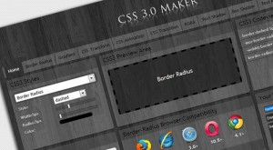 Css 3.0 Maker - онлайн инструмент генерации CSS3 кода