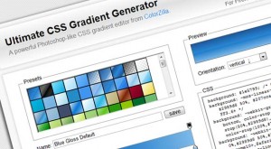 Ultimate-CSS-Gradient-Generator - генератор CSS3 градиентов
